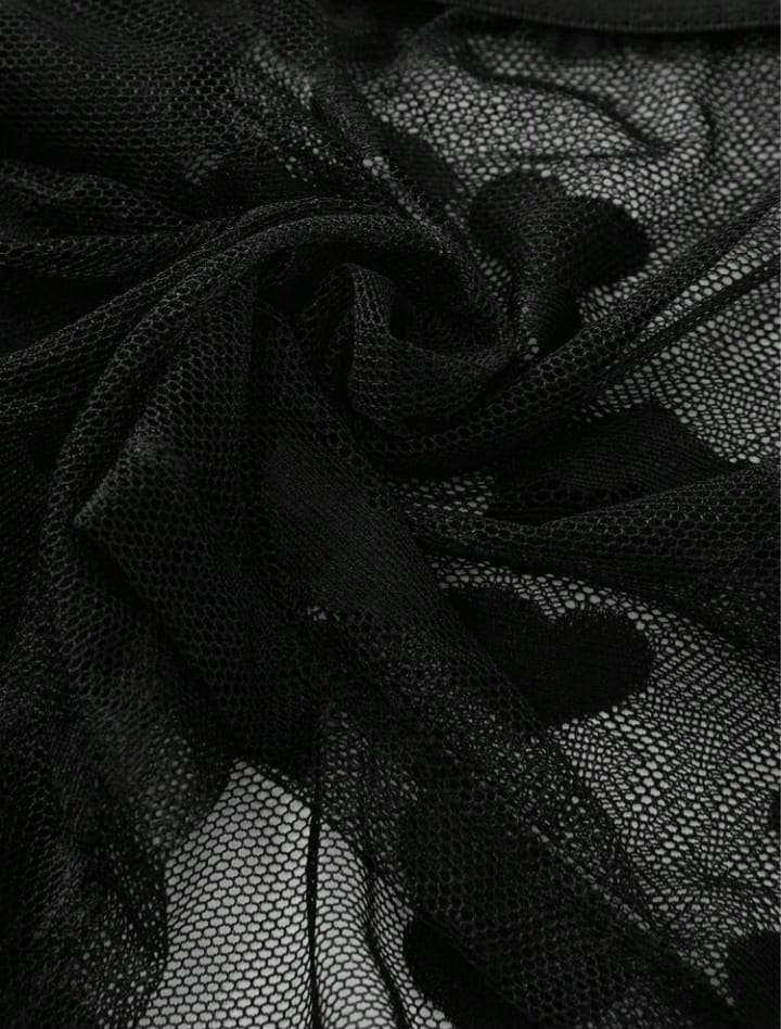 Men's Heart Polka Dot Mesh Waistband Trunks